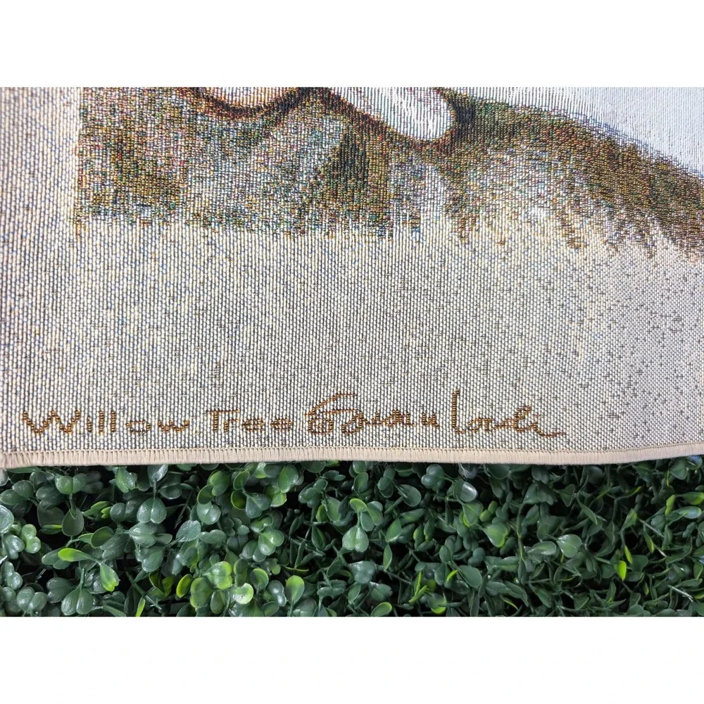Willow Tree Angel of Joy‎ Woven Tapestry Bannerette Wall Hanging 13x18 SP3038